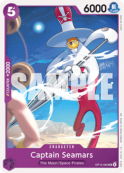 (062) One Piece TCG Adventure on Kami’s Island Single: Captain Seamars (OP15-062)  Uncommon