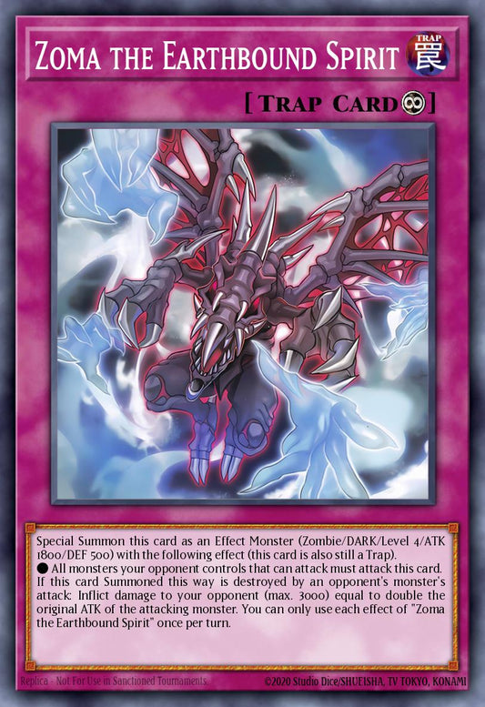 (079) YuGiOh TCG LEDE: Legacy of Destruction Single: Zoma the Earthbound Spirit  Common