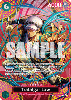 (OP13-031) One Piece TCG Adventure on Kami’s Island Single: Trafalgar Law (OP13-031)  Special Rare