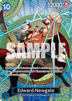 (OP13-042) One Piece TCG Adventure on Kami’s Island Single: Edward.Newgate (OP13-042)  Special Rare