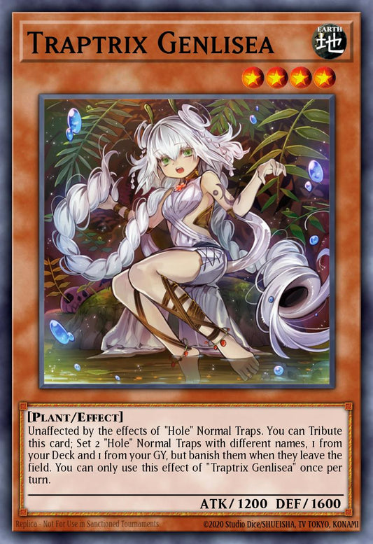 (054) YuGiOh TCG DUOV: Duel Overload Single: Traptrix Genlisea  Ultra Rare