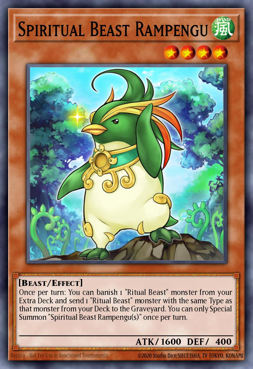(066) YuGiOh TCG BLTR: Battles of Legend: Terminal Revenge Single: Spiritual Beast Rampengu  Ultra Rare