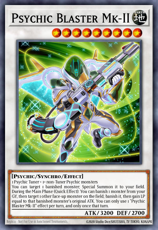 (DUAD040) YuGiOh TCG Duelist’s Advance Single: Psychic Blaster Mk-II  Super Rare
