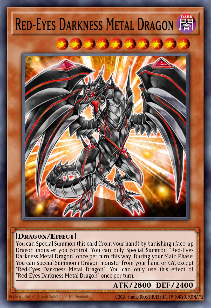 (017) YuGiOh TCG HAC1: Hidden Arsenal: Chapter 1 Single: Red-Eyes Darkness Metal Dragon (V.1 - Common)  Common