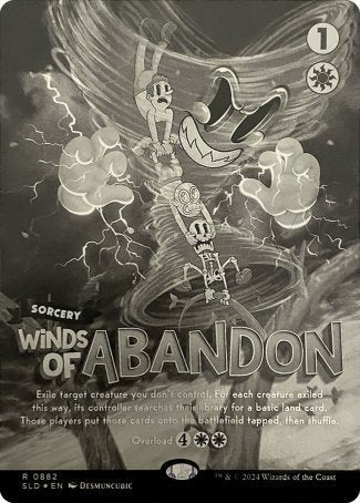 (882) Magic The Gathering Secret Lair Drop Series Single: Winds of Abandon  Rare