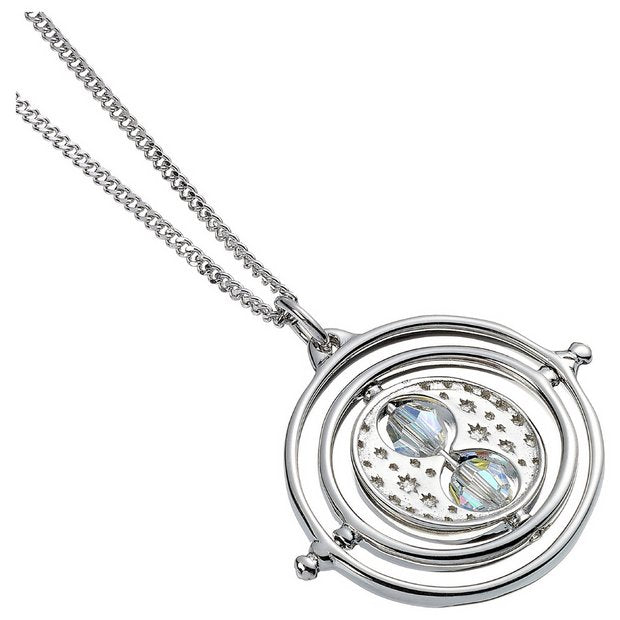 Harry Potter Keychain Time Turner (Silver Plated)
