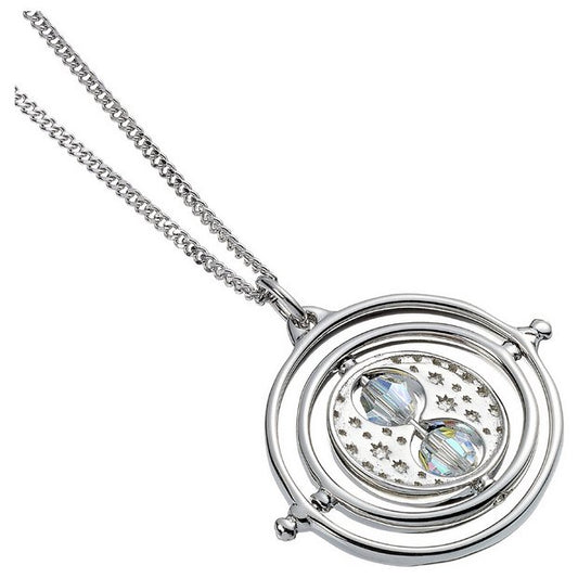 Harry Potter Keychain Time Turner (Silver Plated)