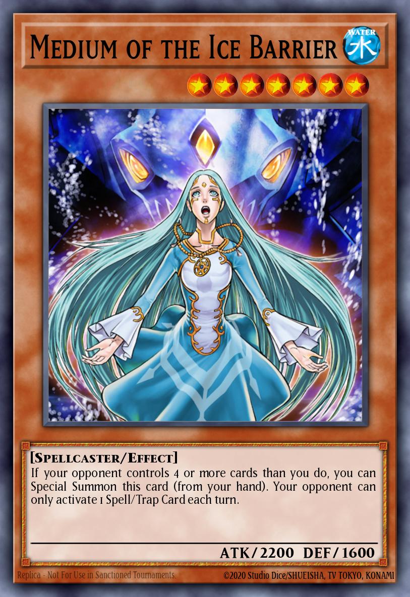 (031) YuGiOh TCG BPW2: Battle Pack 2: War of the Giants - Round 2 Single: Medium of the Ice Barrier  Common
