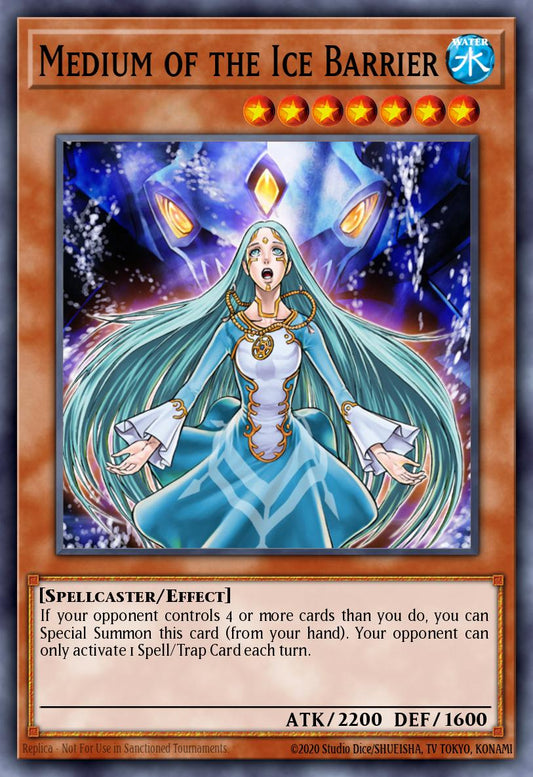 (031) YuGiOh TCG BPW2: Battle Pack 2: War of the Giants - Round 2 Single: Medium of the Ice Barrier  Common