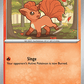(008/086) Pokemon TCG Chaos Rising Single: Vulpix   Common