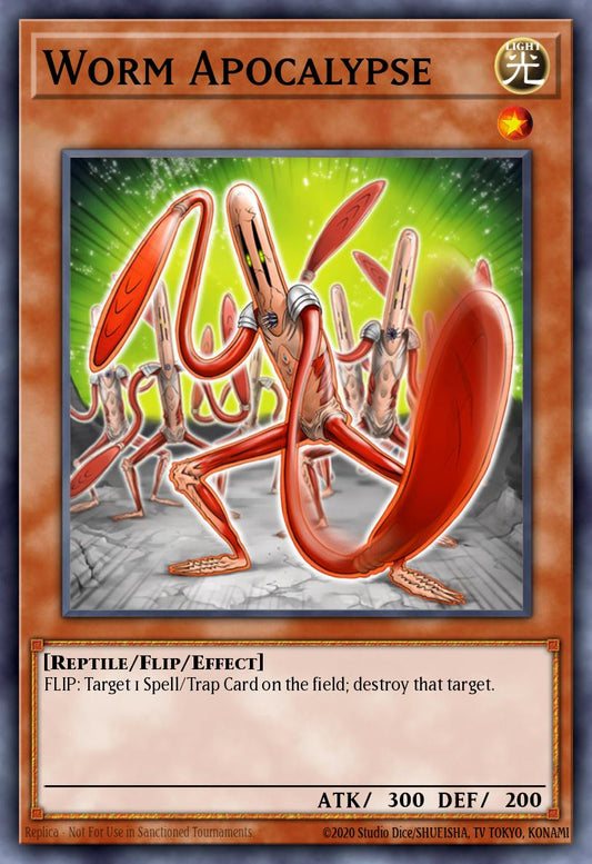 (028) YuGiOh TCG BPW2: Battle Pack 2: War of the Giants - Round 2 Single: Worm Apocalypse  Common