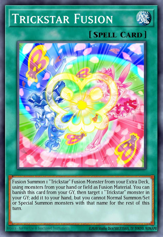 (026) YuGiOh TCG MP20: 2020 Tin of Lost Memories Mega Pack Single: Trickstar Fusion  Common