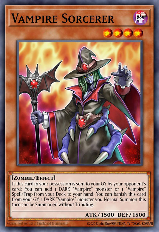 (151) YuGiOh TCG MP14: 2014 Mega-Tins Mega-Pack Single: Vampire Sorcerer  Ultra Rare