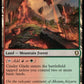 (887) Magic The Gathering Commander Legends: Battle for Baldur's Gate: Extras Single: Cinder Glade  Rare