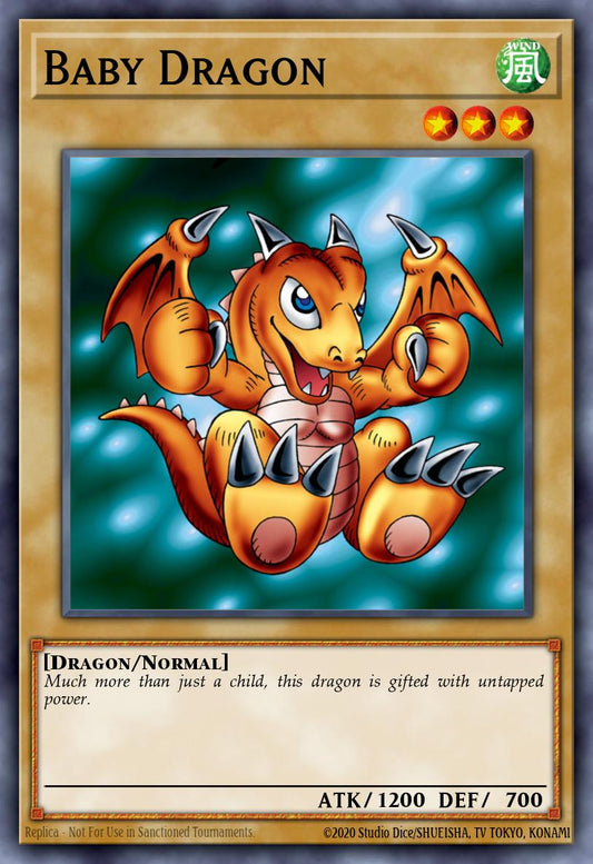 (035) YuGiOh TCG DB2: Dark Beginning 2 Single: Baby Dragon  Common