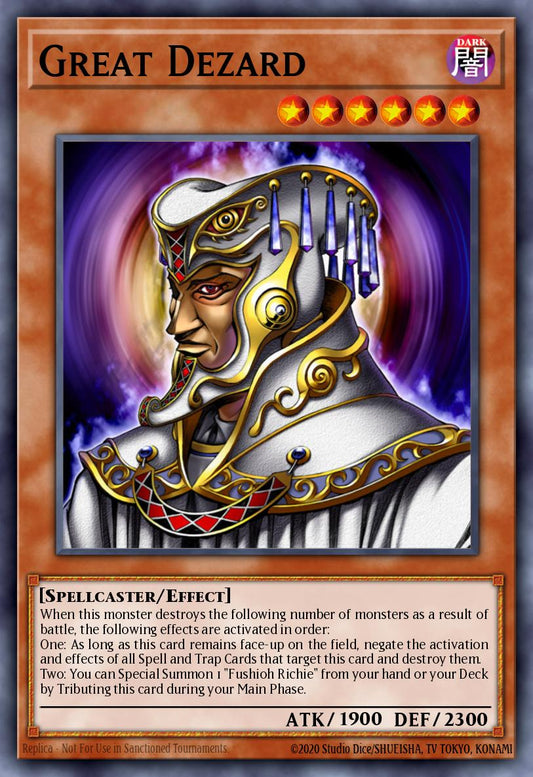 (220) YuGiOh TCG DB2: Dark Beginning 2 Single: Great Dezard  Super Rare