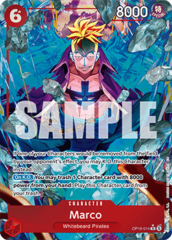 (014) One Piece TCG OP16: The Time of Battle Single: Marco (OP16-014) (V.2)  Alternate Art
