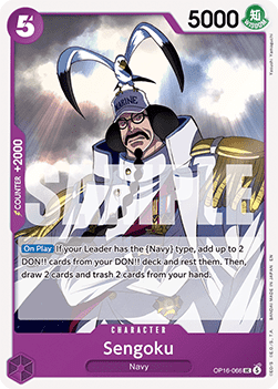 (066) One Piece TCG OP16: The Time of Battle Single: Sengoku (OP16-066)  Uncommon