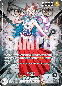 (079) One Piece TCG OP16: The Time of Battle Single: Yamato (OP16-079) (V.2)  Alternate Art