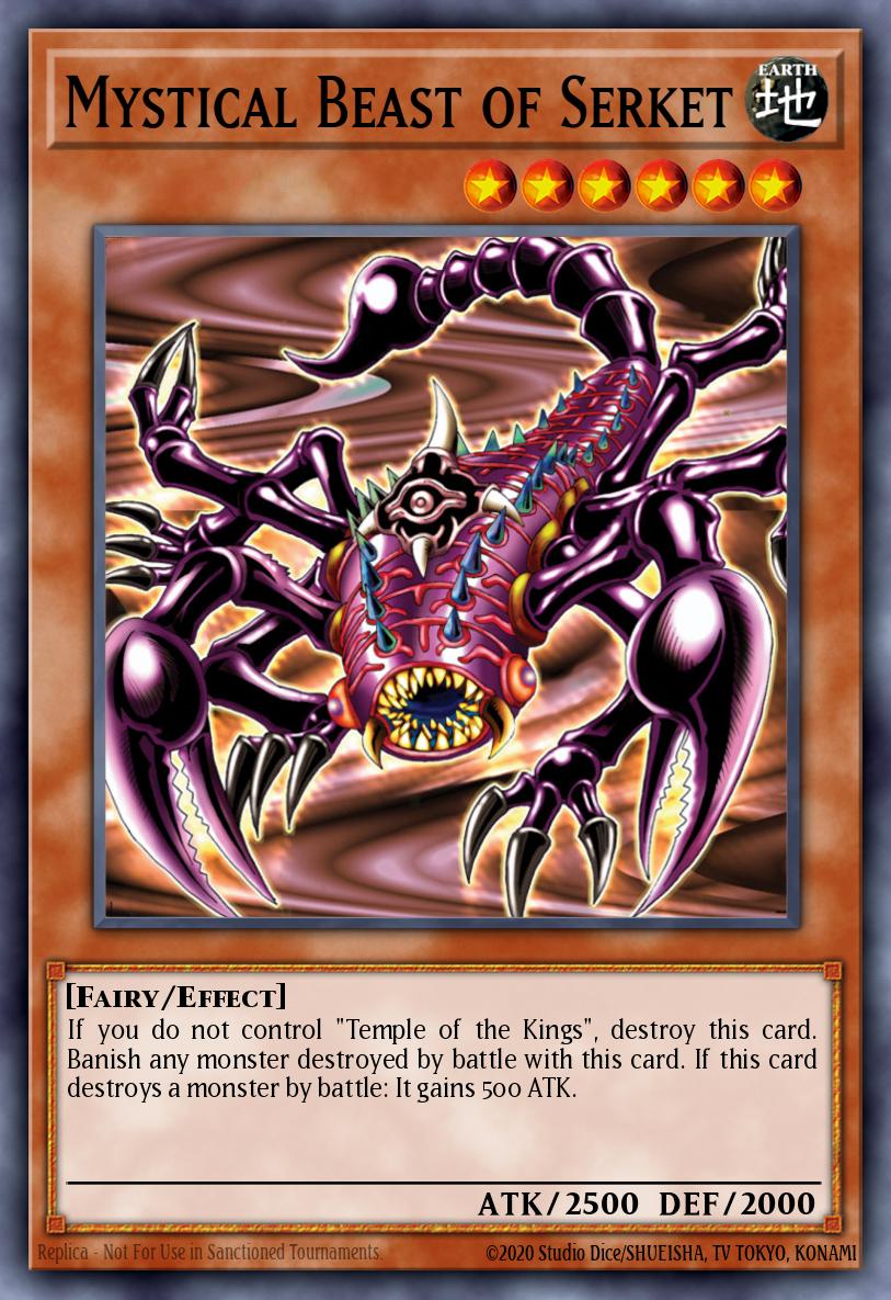 (032) YuGiOh TCG PGL2: Premium Gold 2 Single: Mystical Beast of Serket  Gold Rare