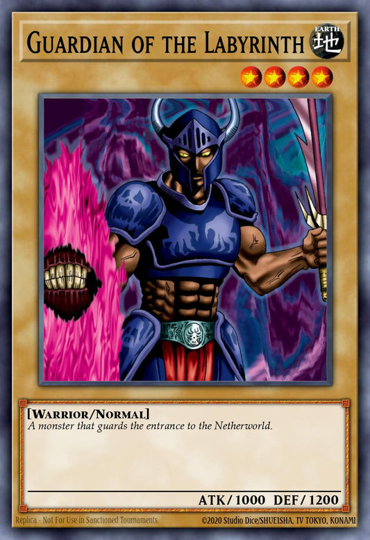 (EN083) YuGiOh TCG MRD: Metal Raiders Single: Guardian of the Labyrinth (V.3 - Common)  Common
