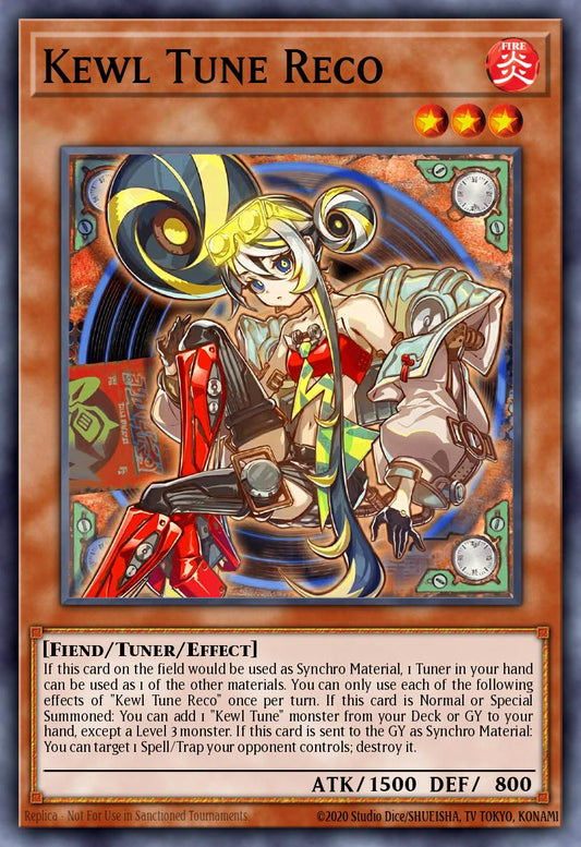 (033) YuGiOh TCG PHRE: Phantom Revenge Single: Kewl Tune Reco (V.2 - Collectors Rare)  Collectors Rare