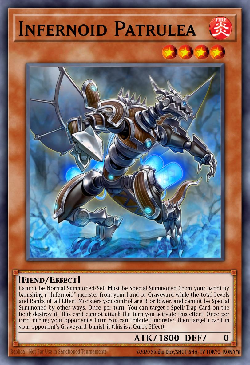 (061) YuGiOh TCG BLTR: Battles of Legend: Terminal Revenge Single: Infernoid Patrulea  Ultra Rare