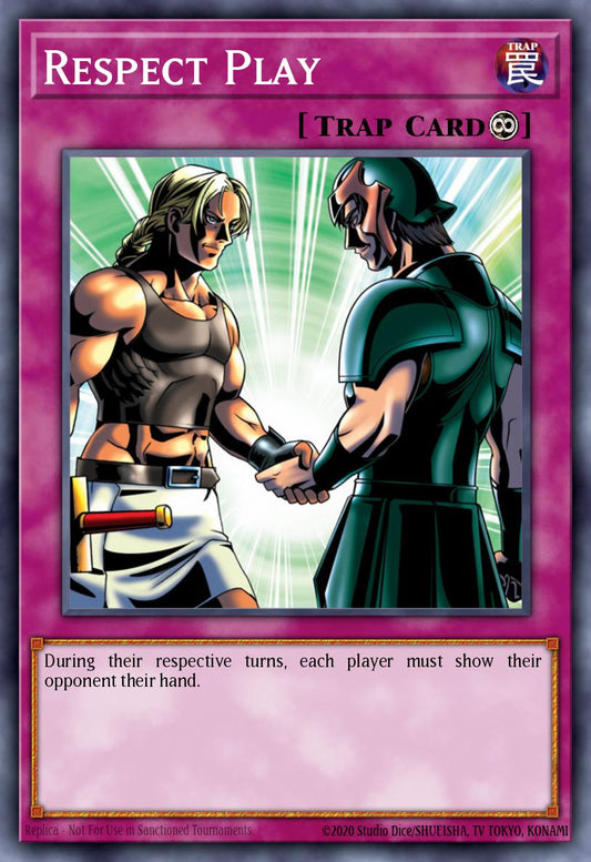 (032) YuGiOh TCG PSV: Pharaoh's Servant Single: Respect Play (V.1 - Common)  Common