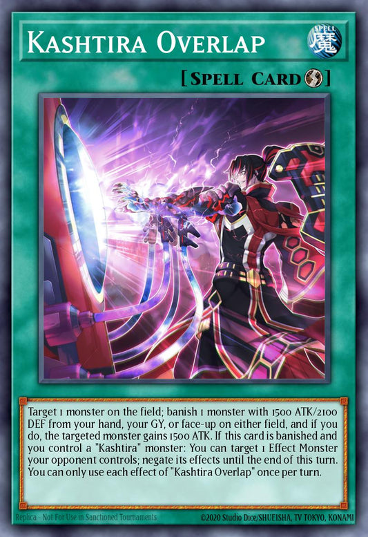 (323) YuGiOh TCG MP24: 25th Anniversary Tin: Dueling Mirrors Single: Kashtira Overlap  Common