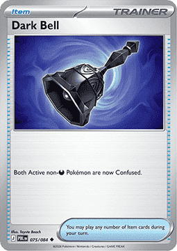(075/084) Pokemon TCG Pitch Black Single: Dark Bell  Uncommon