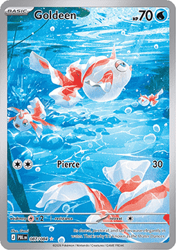 (087/084) Pokemon TCG Pitch Black Single: Goldeen   Illustration Rare