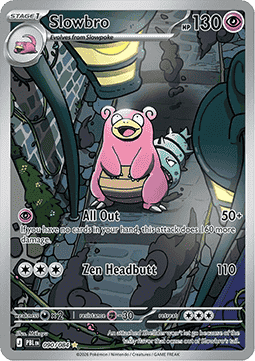 (090/084) Pokemon TCG Pitch Black Single: Slowbro   Illustration Rare