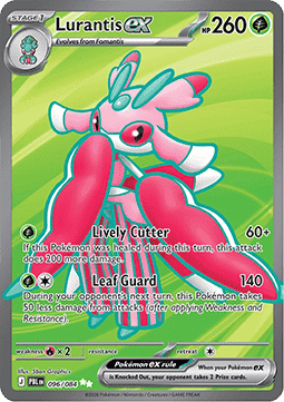 (096/084) Pokemon TCG Pitch Black Single: Lurantis ex   Ultra Rare