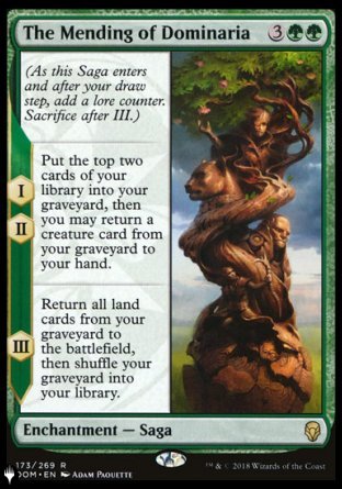 (173) Magic The Gathering The List Single: The Mending of Dominaria  Rare