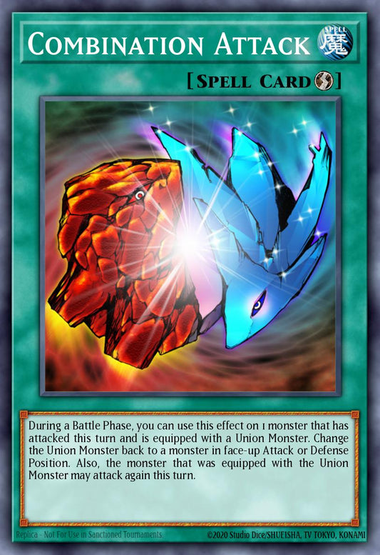 (030) YuGiOh TCG MFC: Magician's Force Single: Combination Attack  Rare