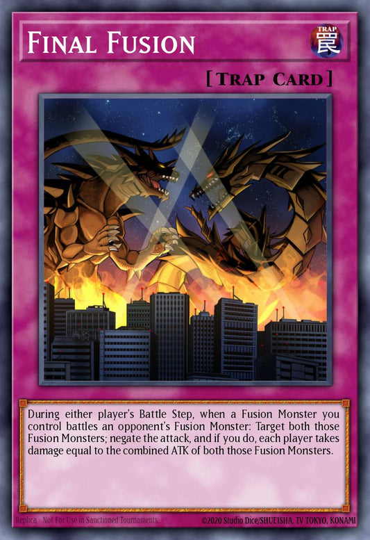 (020) YuGiOh TCG DLCS: Dragons of Legend: The Complete Series Single: Final Fusion  Common
