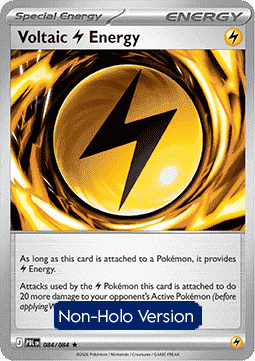 (084/084) Pokemon TCG Pitch Black: Additionals Single: Voltaic [L] Energy  Rare