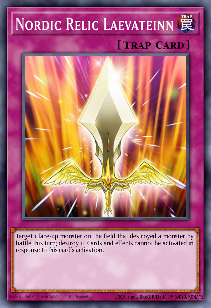 (089) YuGiOh TCG BPW2: Battle Pack 2: War of the Giants - Round 2 Single: Nordic Relic Laevateinn  Super Rare