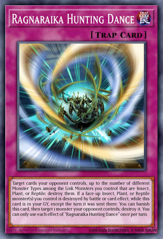 (076) YuGiOh TCG LEDE: Legacy of Destruction Single: Ragnaraika Hunting Dance  Common