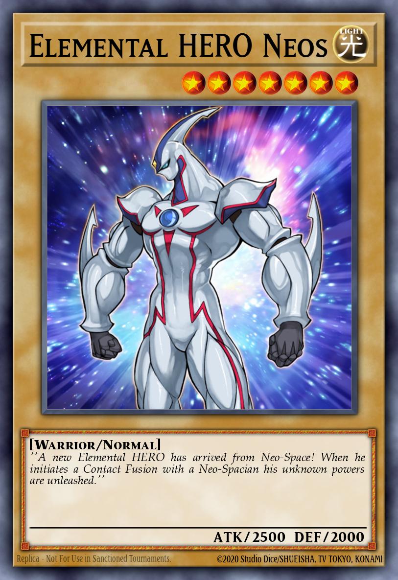 (004) YuGiOh TCG HAC1: Hidden Arsenal: Chapter 1 Single: Elemental HERO Neos (V.2 - Parallel Rare)  Parallel Rare