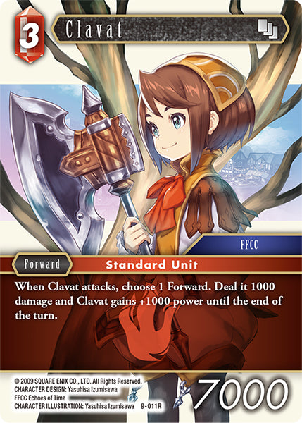 (011) Final Fantasy TCG Opus IX: Lords & Chaos Single: Clavat (9-011) (V.1) Holo Rare