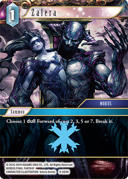 (025) Final Fantasy TCG Opus IX: Lords & Chaos Single: Zalera (9-025)  Hero