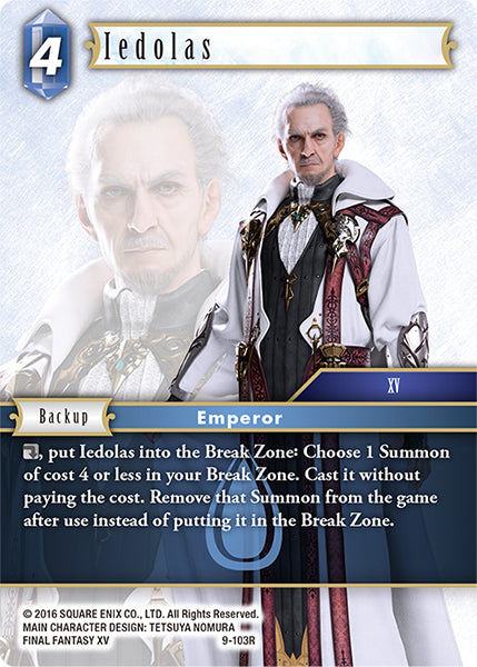 (103) Final Fantasy TCG Opus IX: Lords & Chaos Single: Iedolas (9-103) Holo Rare