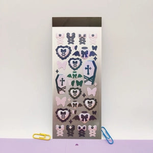3D Puffy Stickers: Korean Style Deco / Guka: Dark Heart