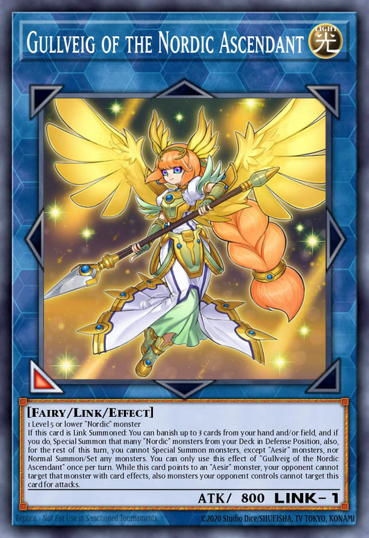 (023) YuGiOh TCG OP18: OTS Tournament Pack 18 Single: Gullveig of the Nordic Ascendant  Common