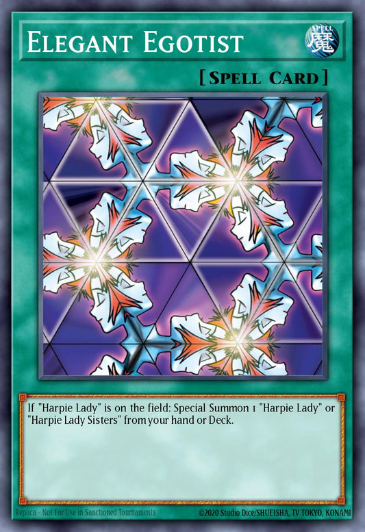 (098) YuGiOh TCG LCJW: Legendary Collection 4: Mega Pack Single: Elegant Egotist  Super Rare