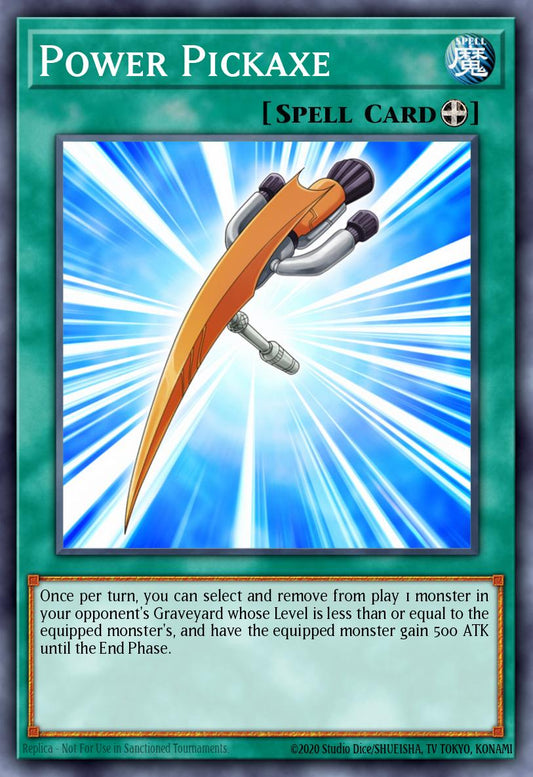 (053) YuGiOh TCG ABPF: Absolute Powerforce Single: Power Pickaxe  Rare