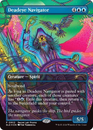 (902) Magic The Gathering Secret Lair Drop Series Single: Deadeye Navigator  Rare