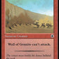 (000) Magic The Gathering The List Single: Wall of Granite  Uncommon
