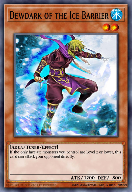 (039) YuGiOh TCG HAC1: Hidden Arsenal: Chapter 1 Single: Dewdark of the Ice Barrier (V.1 - Common)  Common